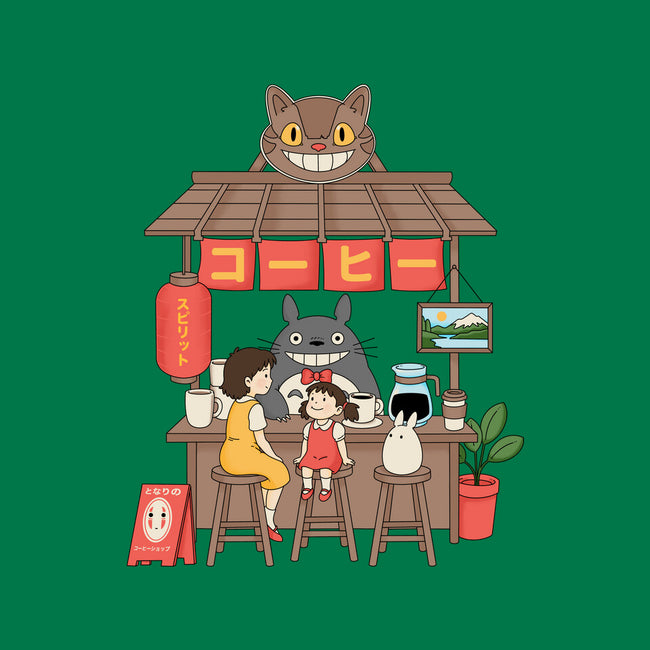 My Neighbor Coffee Shop-Mens-Heavyweight-Tee-Tri haryadi
