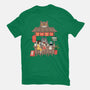 My Neighbor Coffee Shop-Womens-Fitted-Tee-Tri haryadi