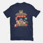 My Neighbor Coffee Shop-Womens-Fitted-Tee-Tri haryadi