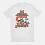 My Neighbor Coffee Shop-Womens-Fitted-Tee-Tri haryadi