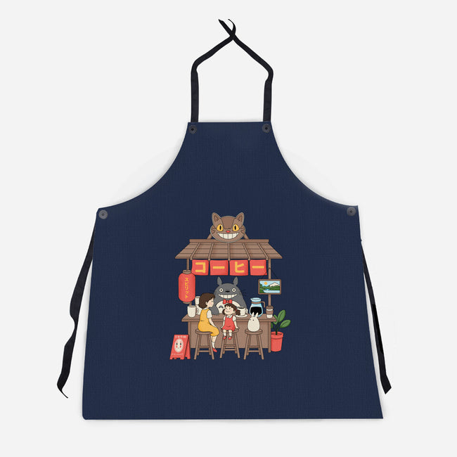 My Neighbor Coffee Shop-Unisex-Kitchen-Apron-Tri haryadi