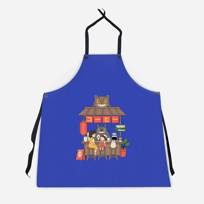 My Neighbor Coffee Shop-Unisex-Kitchen-Apron-Tri haryadi