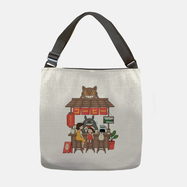 My Neighbor Coffee Shop-None-Adjustable Tote-Bag-Tri haryadi