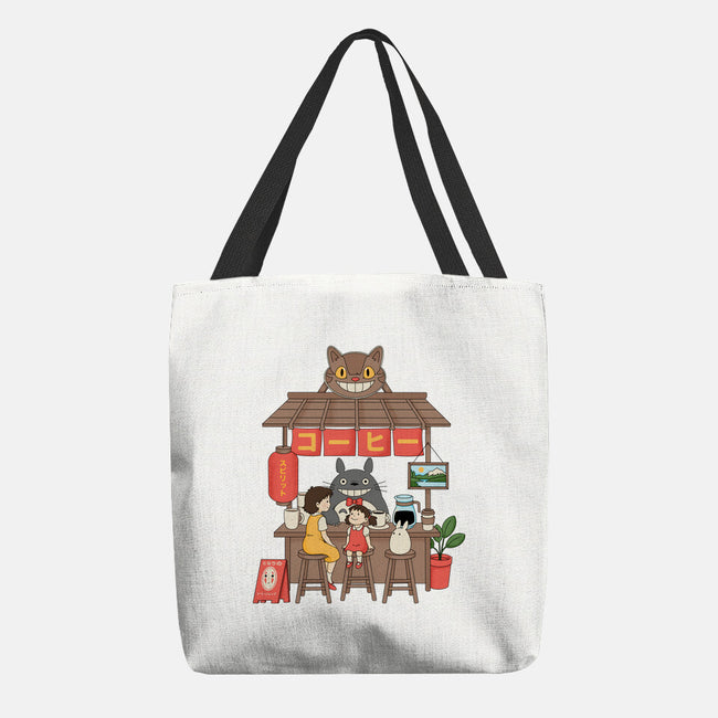 My Neighbor Coffee Shop-None-Basic Tote-Bag-Tri haryadi
