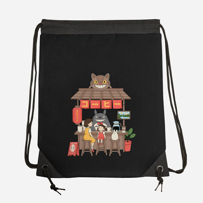 My Neighbor Coffee Shop-None-Drawstring-Bag-Tri haryadi