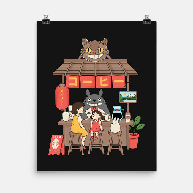My Neighbor Coffee Shop-None-Matte-Poster-Tri haryadi