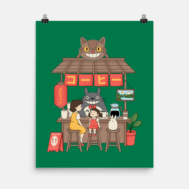 My Neighbor Coffee Shop-None-Matte-Poster-Tri haryadi