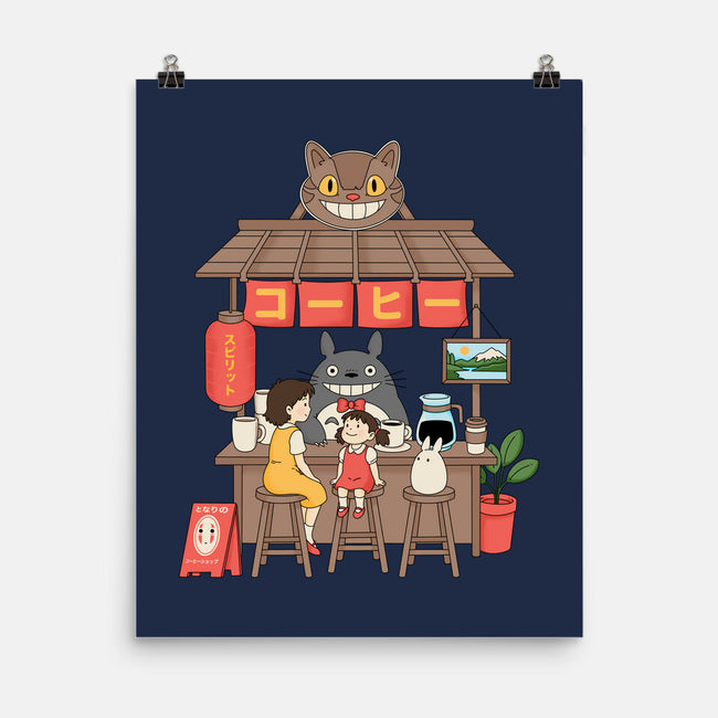 My Neighbor Coffee Shop-None-Matte-Poster-Tri haryadi