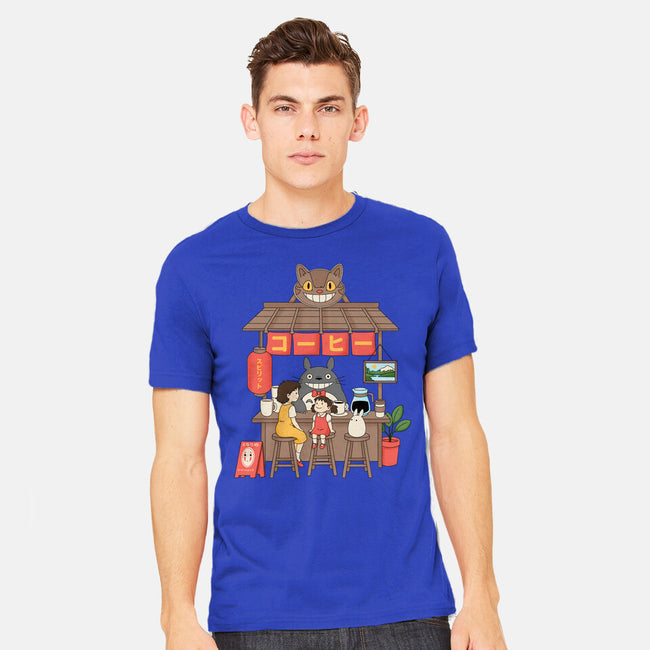 My Neighbor Coffee Shop-Mens-Heavyweight-Tee-Tri haryadi