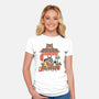 My Neighbor Coffee Shop-Womens-Fitted-Tee-Tri haryadi