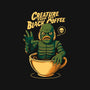 Creature From The Black Coffee-Mens-Heavyweight-Tee-Eoli Studio