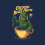 Creature From The Black Coffee-Mens-Heavyweight-Tee-Eoli Studio