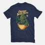 Creature From The Black Coffee-Mens-Heavyweight-Tee-Eoli Studio