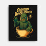 Creature From The Black Coffee-None-Stretched-Canvas-Eoli Studio