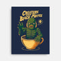 Creature From The Black Coffee-None-Stretched-Canvas-Eoli Studio
