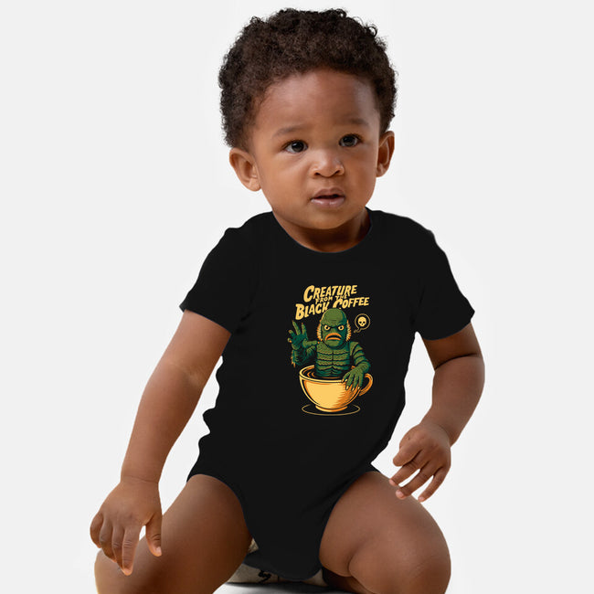 Creature From The Black Coffee-Baby-Basic-Onesie-Eoli Studio