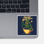 Creature From The Black Coffee-None-Glossy-Sticker-Eoli Studio