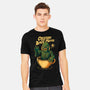 Creature From The Black Coffee-Mens-Heavyweight-Tee-Eoli Studio