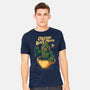 Creature From The Black Coffee-Mens-Heavyweight-Tee-Eoli Studio