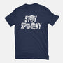 Stay Spooky Monsters-Womens-Fitted-Tee-Eoli Studio