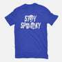 Stay Spooky Monsters-Womens-Fitted-Tee-Eoli Studio