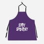 Stay Spooky Monsters-Unisex-Kitchen-Apron-Eoli Studio