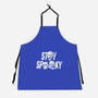 Stay Spooky Monsters-Unisex-Kitchen-Apron-Eoli Studio