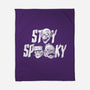 Stay Spooky Monsters-None-Fleece-Blanket-Eoli Studio
