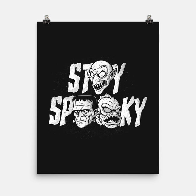 Stay Spooky Monsters-None-Matte-Poster-Eoli Studio