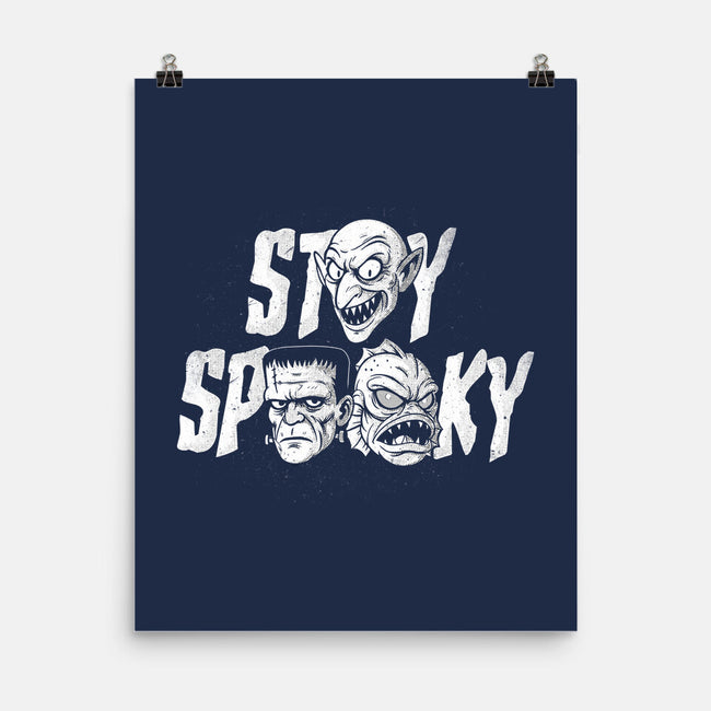 Stay Spooky Monsters-None-Matte-Poster-Eoli Studio