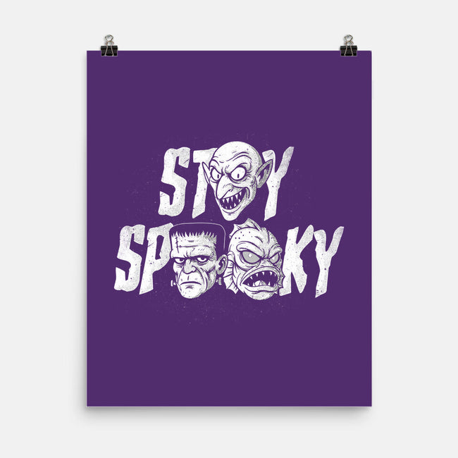 Stay Spooky Monsters-None-Matte-Poster-Eoli Studio