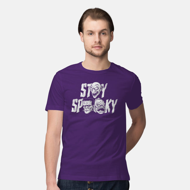Stay Spooky Monsters-Mens-Premium-Tee-Eoli Studio