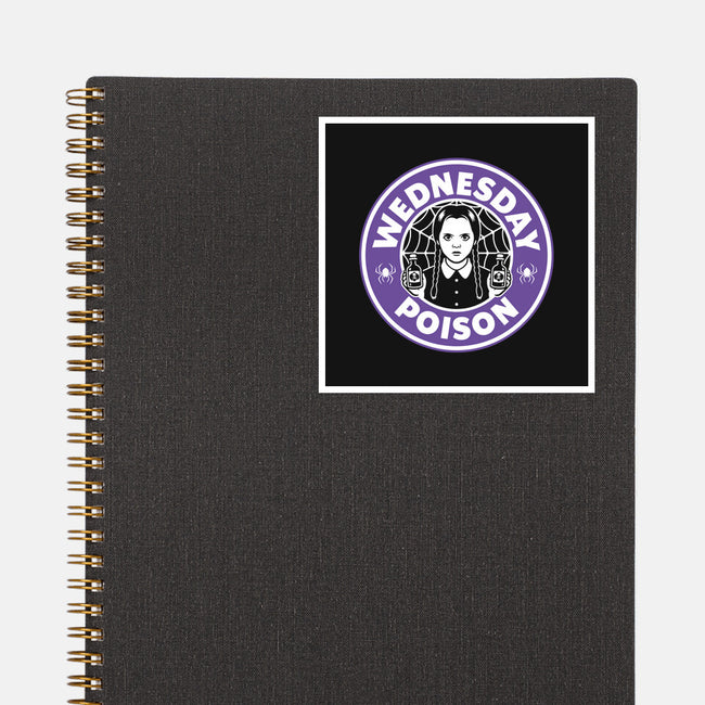Wednesday Poison-None-Glossy-Sticker-demonigote
