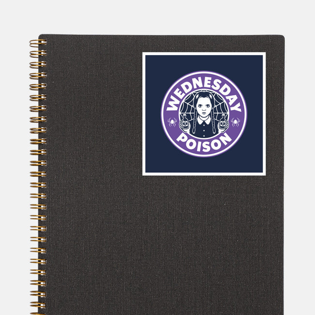 Wednesday Poison-None-Glossy-Sticker-demonigote