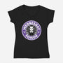 Wednesday Poison-Womens-V-Neck-Tee-demonigote