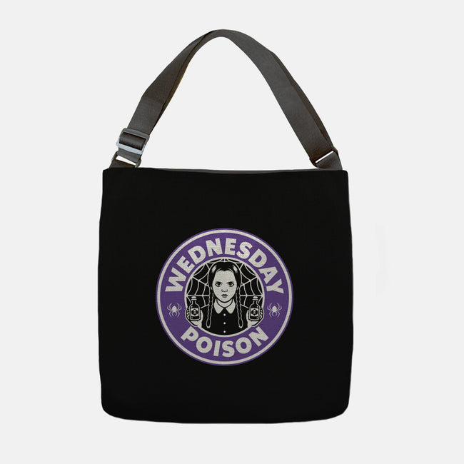 Wednesday Poison-None-Adjustable Tote-Bag-demonigote
