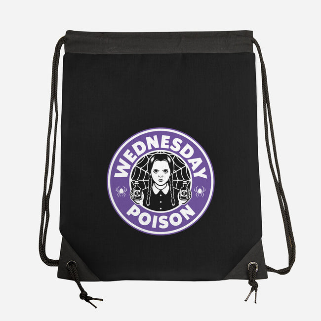 Wednesday Poison-None-Drawstring-Bag-demonigote