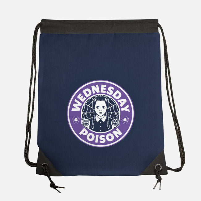 Wednesday Poison-None-Drawstring-Bag-demonigote