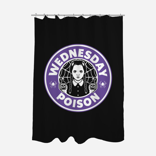 Wednesday Poison-None-Polyester-Shower Curtain-demonigote