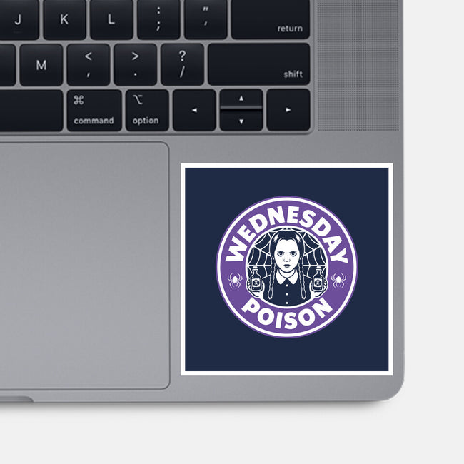 Wednesday Poison-None-Glossy-Sticker-demonigote