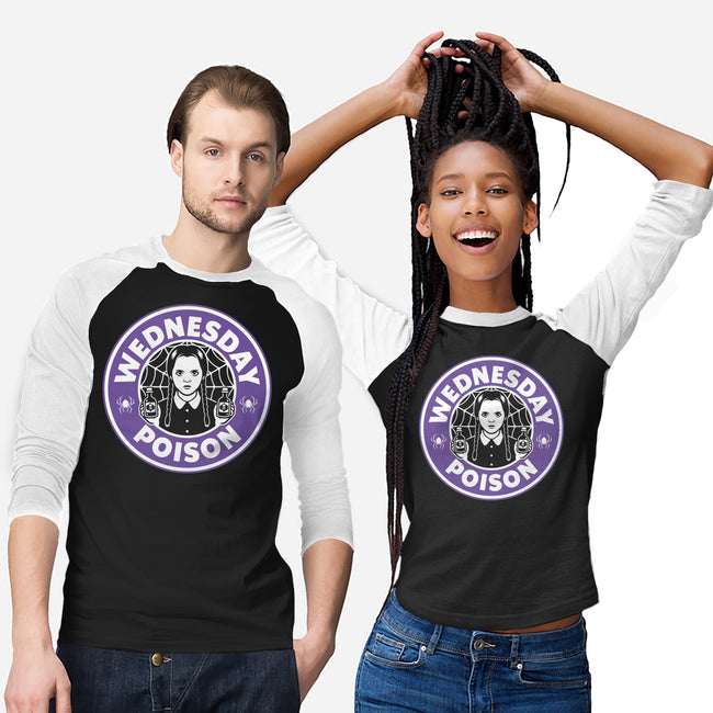 Wednesday Poison-Unisex-Baseball-Tee-demonigote