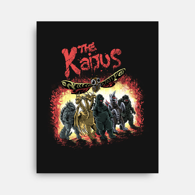 The Kaijus-None-Stretched-Canvas-zascanauta