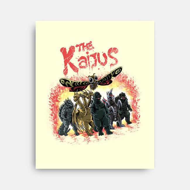 The Kaijus-None-Stretched-Canvas-zascanauta