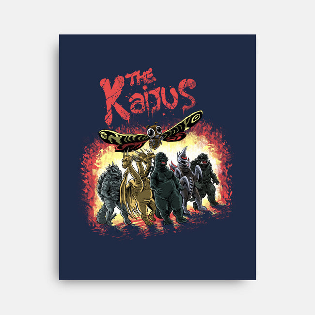 The Kaijus-None-Stretched-Canvas-zascanauta