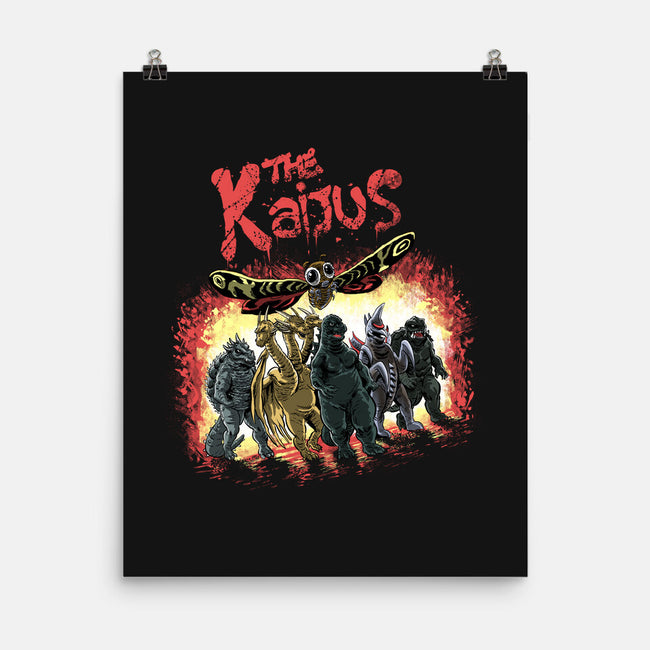 The Kaijus-None-Matte-Poster-zascanauta