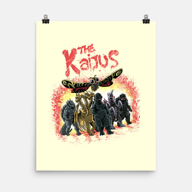 The Kaijus-None-Matte-Poster-zascanauta
