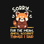 Sorry For The Accurate Things-Womens-V-Neck-Tee-NemiMakeit