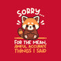 Sorry For The Accurate Things-Womens-Fitted-Tee-NemiMakeit