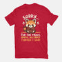 Sorry For The Accurate Things-Womens-Fitted-Tee-NemiMakeit