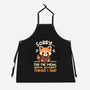 Sorry For The Accurate Things-Unisex-Kitchen-Apron-NemiMakeit